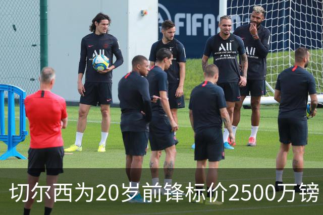 切尔西为20岁前锋标价2500万镑，引进时仅花600万